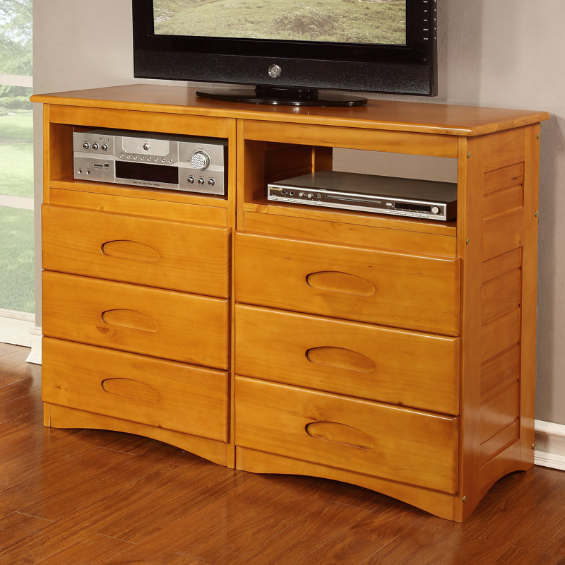 Discovery World Furniture 6 Drawer Media Chest & Reviews Wayfair
